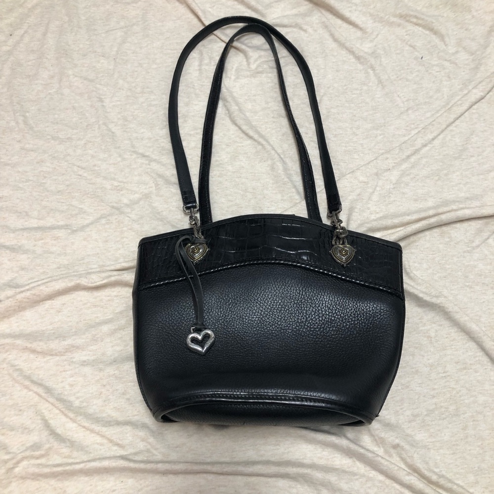 Brighton Black Leather Bag